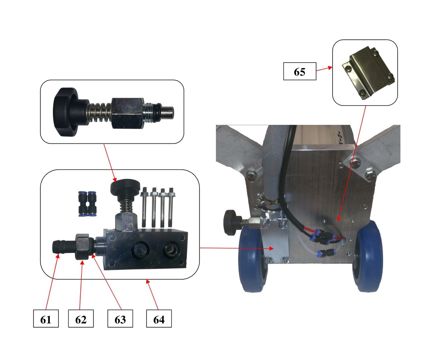 IBIX 9 | Materiaal dosering tungsten carbide